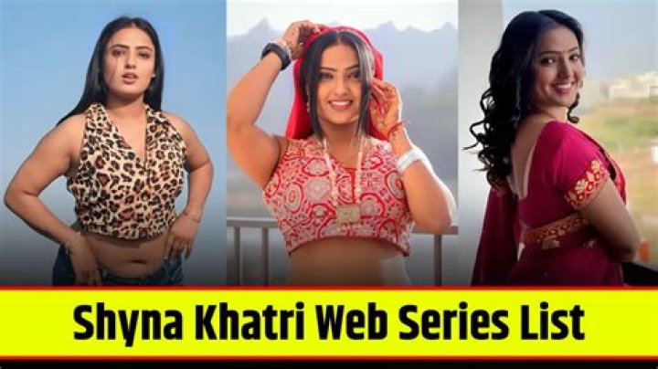 Shyna Khatri New Web Series: The Next Big Sensation You Don't Want to Miss!