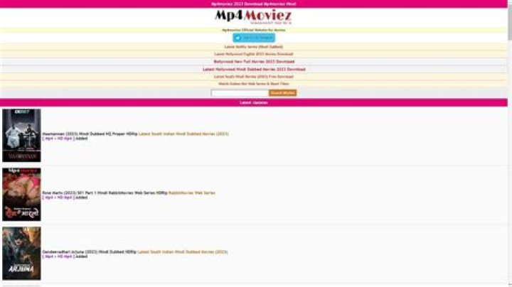 Why mp4moviez.in is a Hot Topic Among Movie Enthusiasts